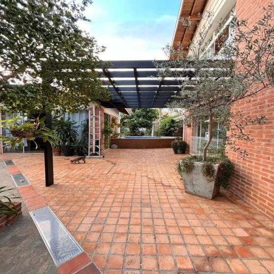 Pergolados de Ferro com Vidro em Aguaí - Projeto 2