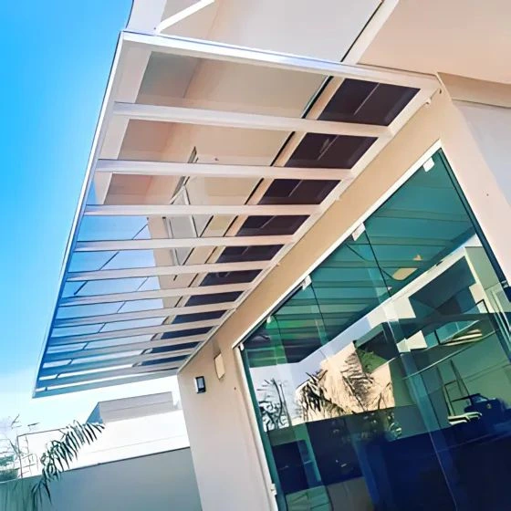 Pergolados de Ferro com Vidro em Aguaí - Projeto 8